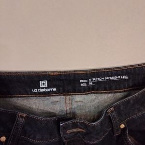 Liz Claiborne stretch straight legs size 16